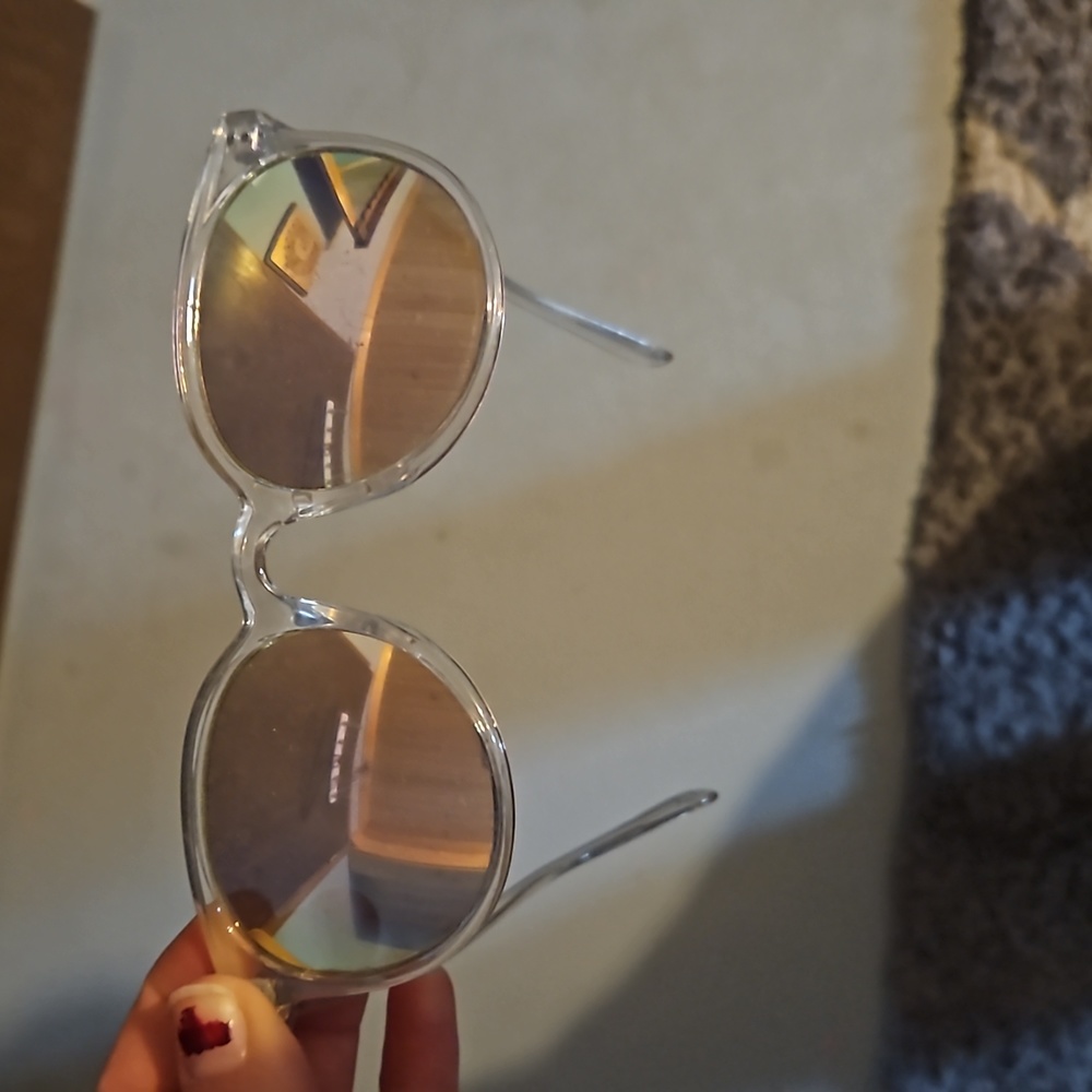 Clear American Eagle sunglasses